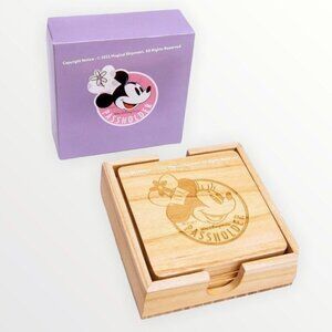Disney Parks - Epcot Food & Wine Festival - Minnie Passholder Coaster Set